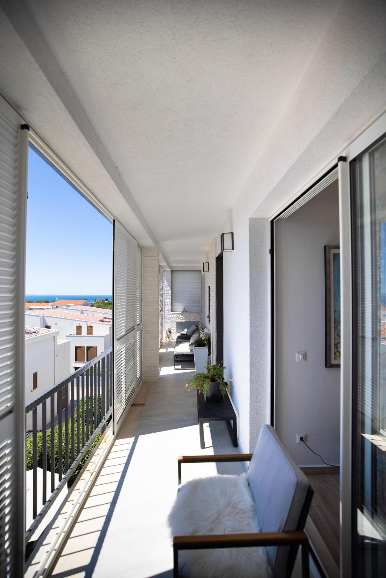 Tirkizni Val Apartment Задар Екстериор снимка